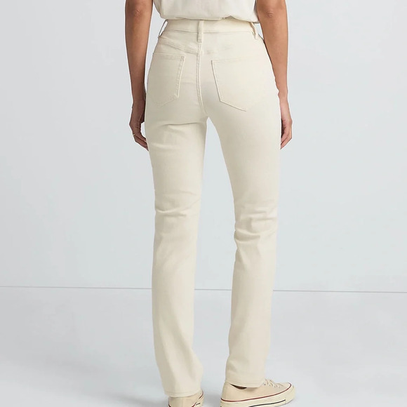 🖤New Women's Recycled Denim Mid Rise Straight Leg Jeans🖤 - Picture 3 of 9